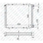 Resim Motor Su Radyatoru R19 1.9D-1.7D Manuel Sanzuman 480X395X40 504608295 
