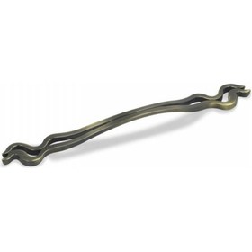 Resim Coşafak Zavinna Z164 Metal Antik Bakır 192Mm Akslı Kulp 