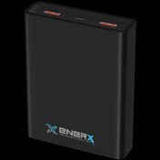 Resim Enerx Powerbank 10000 Mah 2.1 Amper Siyah ENR-P10C 