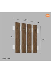 Resim Duvar Askılığı Askılık Portmanto Antre Askılık Vestiyer Çoklu Beyaz 