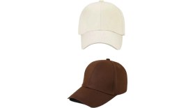 Resim Ritagarcia Unisex 2’li Set Basic Beyzbol Şapkası - Ayarlanabilir Pamuklu Cap Paketi 
