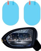 Resim Saltos Yağmur Suyu Kaydırıcı 2 Adet Araba Yan Dikiz Aynası Film Buğu Önleyici Araç Su Tutmaz Oto Dış Cam 