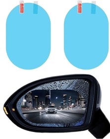 Resim Saltos Yağmur Suyu Kaydırıcı 2 Adet Araba Yan Dikiz Aynası Film Buğu Önleyici Araç Su Tutmaz Oto Dış Cam 