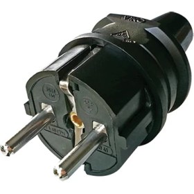 Resim Viko Topraklı Erkek Fiş Siyah 