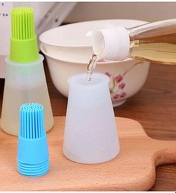 Resim Yakut Hazneli Silikon Yumurta Fırçası Royaleks-9710 Renkli 