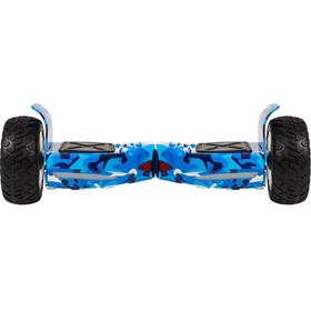 Resim Smart Balance Hummer Elektrikli Hoverboard Kaykay Off Road Askeri Desenli 