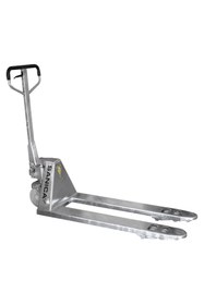 Resim Sanica Galvaniz Transpalet 2.5 Ton Kapasite Kemik Tekerlekli Pompa 