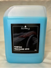 Resim GLOWWAX Torpido Parlatıcı Temizleme Sütü (MAVİ MUCİZE) 5 Litre 