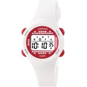 Resim Captiva 30 mt Suya Dayanıklı Digital Alarm-Kronometre-Led Işık Spor Kasa Çoçuk Kol Saati CPT.X053 