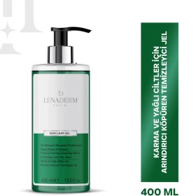 Resim Lenaderm Sebiclear Gel 400 Ml 