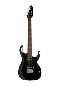 Resim Cort X200bk Elektro Gitar Siyah - Hh Manyetik 