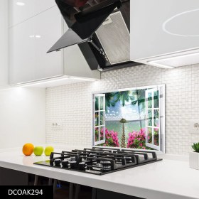 Resim Olinpa Cam Ocak Arkası Koruyucu | Pencere ve Ada 