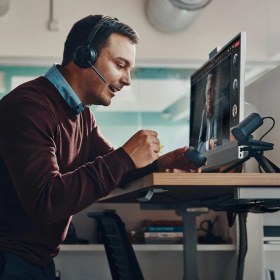 Resim Poly Voyager Focus 2 Microsoft Teams Sertifikalı Usb-C-C Kulaklık +Usb-C/a Adaptörü 9T9J4AA 