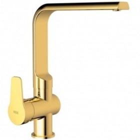 Resim Nsk Alora Pro Altın Renk Eviye Mutfak Bataryası 