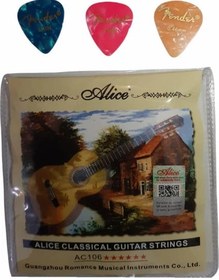 Resim Alice AC106 Klasik Gitar Teli 