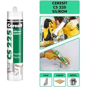 Resim Ceresit Cs 225 Silikon Beyaz 280 Gr 25'li Koli 