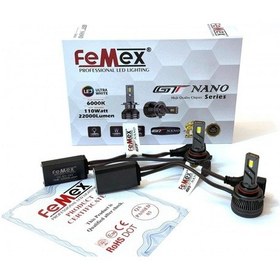 Resim Femex Toyota Avensis T27 Makyaj 2 2015-2018 Kısa Uzun Far Gt Nano Pro 9012 
