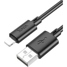 Resim Hoco. X88 1m Usb To Lightning Şarj Data Kablosu - Siyah 