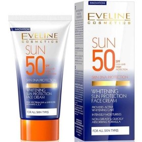 Resim Eveline Beyazlatıcı Etkili SPF50 Güneş Koruyucu Krem 50ml 