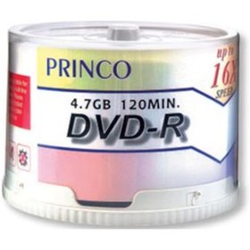 Resim Princo Boş Dvd Dvd-R 16X 4.7Gb 50 Li Boş Dvd Cakebox 