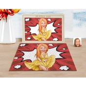 Resim Bk Gift Kişiye Özel Marilyn Monroe Karikatürlü 1000 Parça Profesyonel Puzzle 