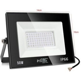 Resim Hightek Led Projektör 50 Watt 220 Volt Smd Beyaz 