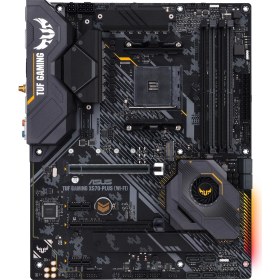 Resim Asus Tuf Gamıng X570-Plus (Wı-Fı) Amd X570 Am4 DDR4 4400 Dp Hdmı Çift M2 Usb 3.2 Wifi + Bt Aura Rgb Atx (Tuf Gamıng X570-Plus (Wı-Fı)) Anakart 