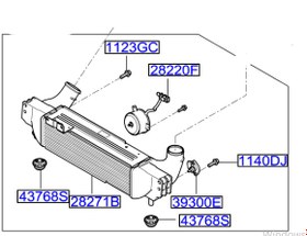 Resim Kia Sorento İntercooler Orjinal | 281904A470 