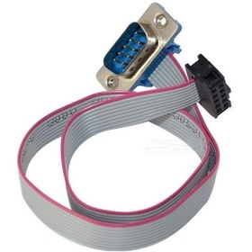 Resim 9 pin D-sub Erkek - 10 pin Idc Dişi Seri Kablo 1 M 