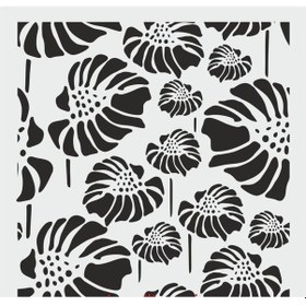 Resim Duvar Dekor Stencil Şablon 40X40 Hd-096 