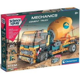 Resim Clementoni Mekanik Laboratuvarı İnşaat Kamyonu 75083TR 