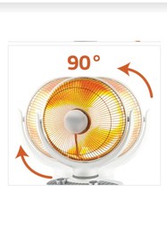 Resim İYİSİYOK 1000W Elektrikli Soba Vantilatör Tipi Tasarruflu Süper Isı Seramik Güneş Karbon Isıtıcı 