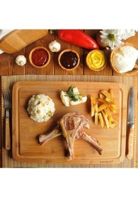 Resim Toscana Kesme & Sunum Tahtası Bambu 