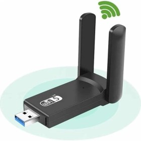 Resim sbodurhome Wifi Alıcı Dual Band USB 3.0 Adaptör Kablosuz Windows 7/8/10/11 