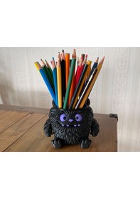 Resim Tüylü Canavar Kalemlik Seti 