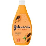 Resim Johnson & Johnson Vitra Rich Nemlendirici Duş Jeli - Papaya Özlü 400ml 