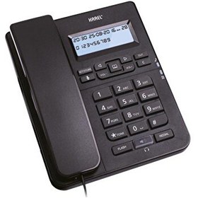 Resim Karel TM-145-S Siyah Masaüstü Telefon 