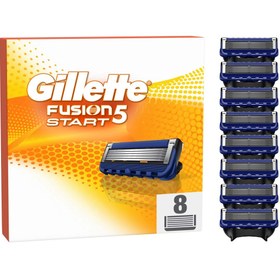Resim Gillette Fusion5 Start Tıraş Makinesi 8'li - Gratis 