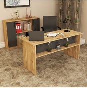 Resim Kalender Dekor Merkür-1-5 Ofis Büro Masası Takımı 