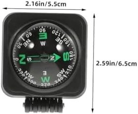 Resim Gatuida 3 Adet Araç Pusula yerleşik pusula çizgi montajlı navigasyon pusulası araba pusula topu tekneler için deniz pusulası pusula otomatik küçük plastik pusula yön pusulası Akrilik 