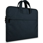 Resim Arabulalaca Macbook Pro 14.2 İnç A2442 / A2779 / A992 / A2918 / A3112 / A3185 / A3401 Kasa KorumaTaşıma Çantası SİYAH 