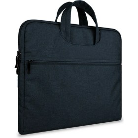Resim Arabulalaca Macbook Pro 14.2 İnç A2442 / A2779 / A992 / A2918 / A3112 / A3185 / A3401 Kasa KorumaTaşıma Çantası SİYAH 