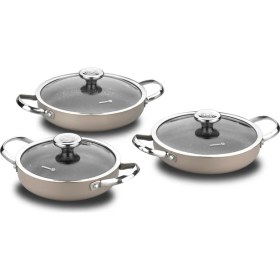 Resim Korkmaz Zeta 6 Parça Bej Omlet Set 