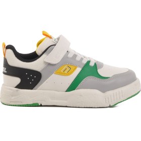 Resim Aspor Yeşil Cırtlı Erkek Çocuk Spor Ayakkabı Çok Renkli 