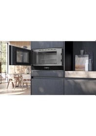 Resim Siemens BE732L1B1 iQ700 21 LT Ankastre Mikrodalga Fırın 