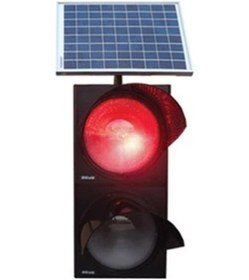 Resim İleri Trafik 300 MM Ikili Güneş Enerjili Flaşör, Solar Çakar Lamba 534231236 