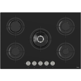 Resim Ferre Flowart Serisi QMS63CS - RS035 - D063 Siyah Ankastre Set 