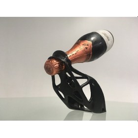 Resim Opencart Üretken Tasarım Şarap Şişesi Tutucu Sadece Plastik Aparattır 