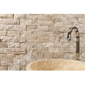 Resim Delta Stone Collections Klasik Traverten Patlatma Taş 4,8 x 10 cm 