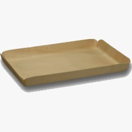 Resim Tahta Tabak 24 x 15 cm (10 Adet) 